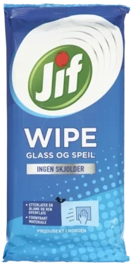 Jif Wipe Glass og Speil 30pcs