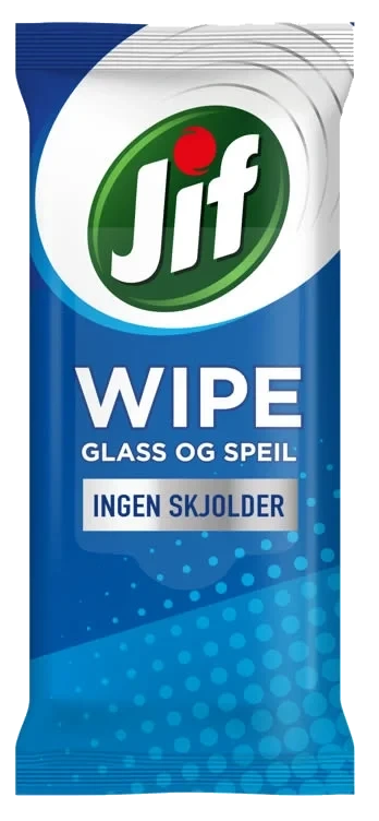 Jif Wipe Glass&Speil 30stk