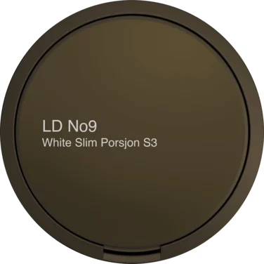 Ld No9 White Slim Porsjon S3
