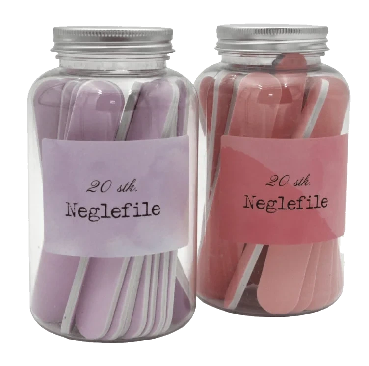 Neglefiler i Krukke 20stk