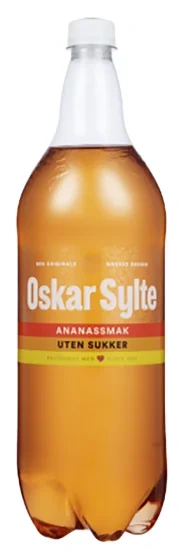 Ananasbrus 1,5L Oskar Sylte