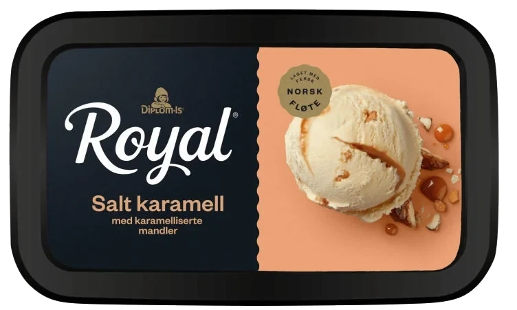 Royal Is Salt Karamell 0,9l Diplom-Is