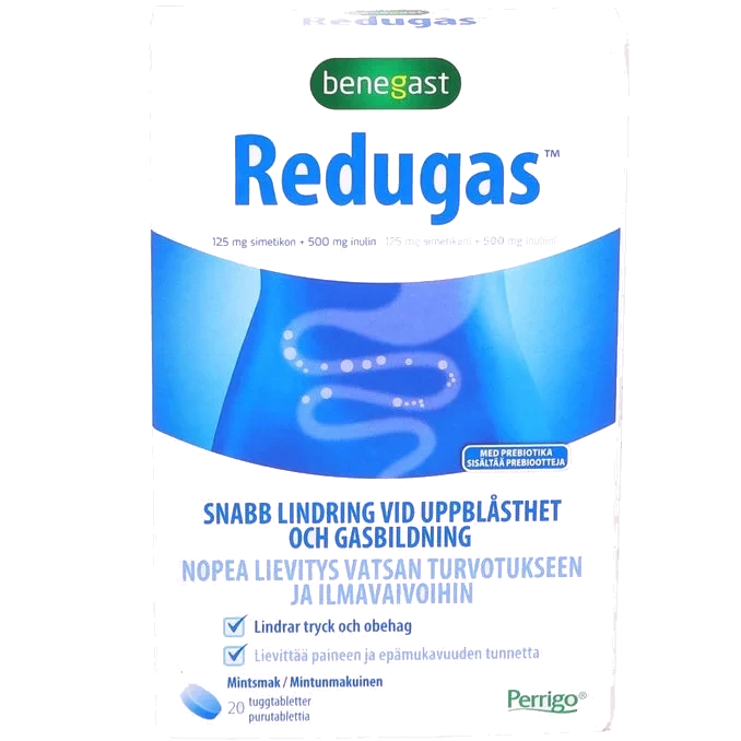 Redugas Mint Tuggtablett 20-pack