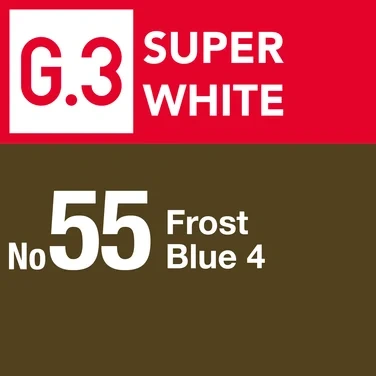 G3 Super White No55 Frost Blue 4