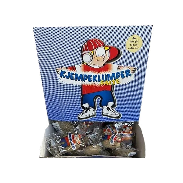 Salte Kjempeklumper (Kartong 250stk)