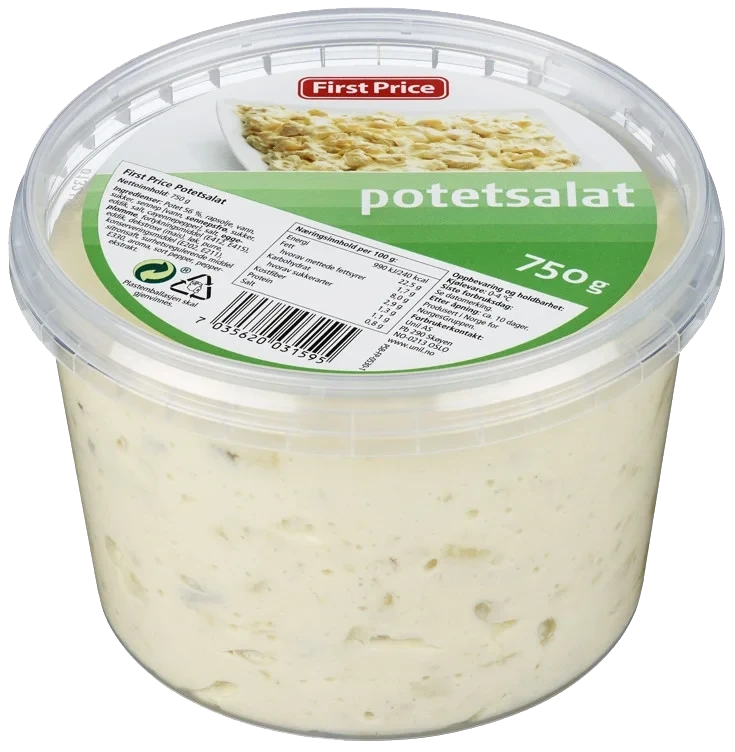 Potetsalat 750g First Price