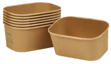Box Brick Medium Pap/pla Brun1000ml