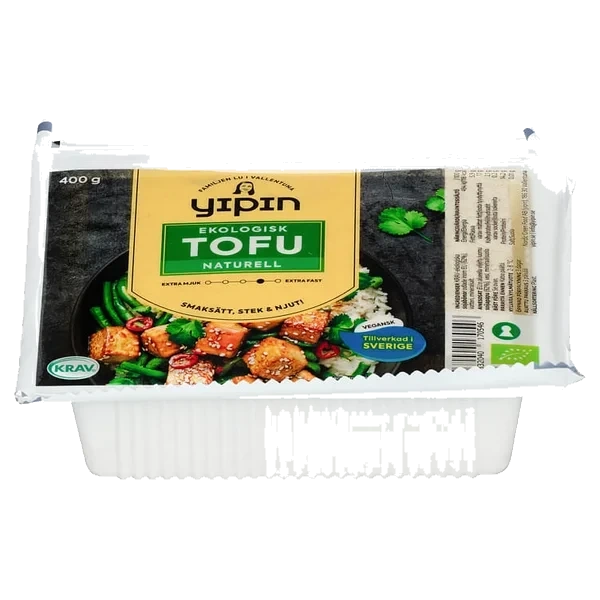 Tofu Naturell Fast 8x400g Yipin
