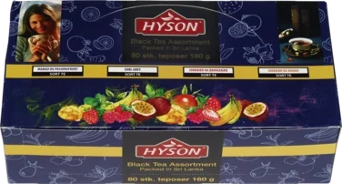 Black Tea Assortment 160g Hyson