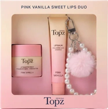 Topz Daily Lipbalm Key Chain & Lipmask Gift Set