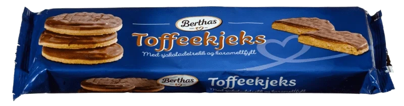 Berthas Toffee Kjeks 133g