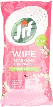 Jif Total Wipe Sparkling Happiness 30stk
