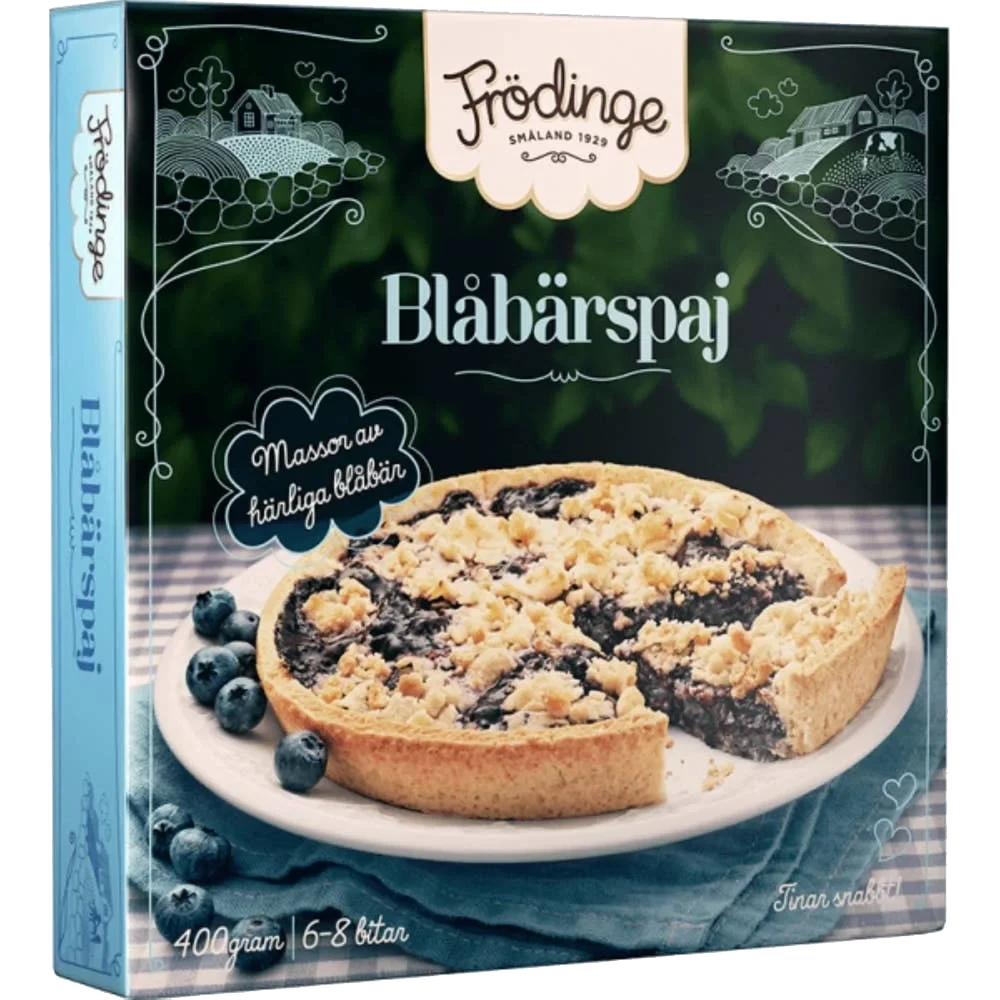 Bläbærpaj