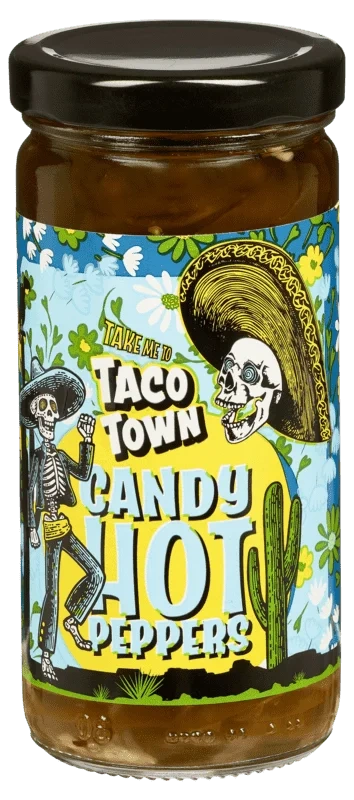 Taco Town Candy Hot Peppers 226g