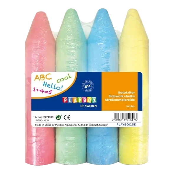 Gatekritt Jumbo 4 Stk