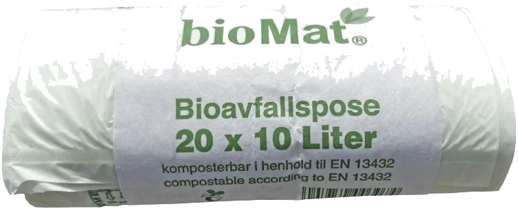 Avfallspose Bio Komposterbar 20x10l