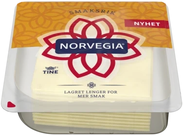 Norvegia Smaksrik skiver 250g Tine