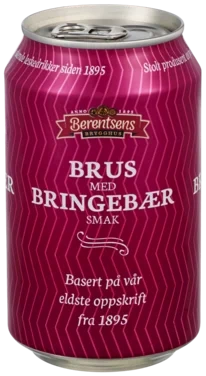 Bringebærbrus 4x0.33l bx