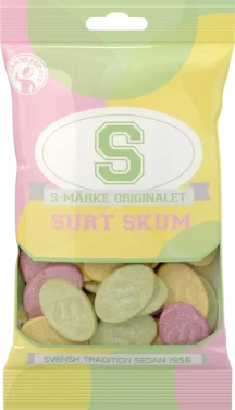 S-märke Surt Skum 70g Candy People