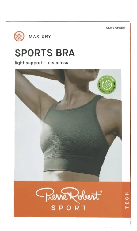 Sports Bra Olive Green Xl Pierre-Robert