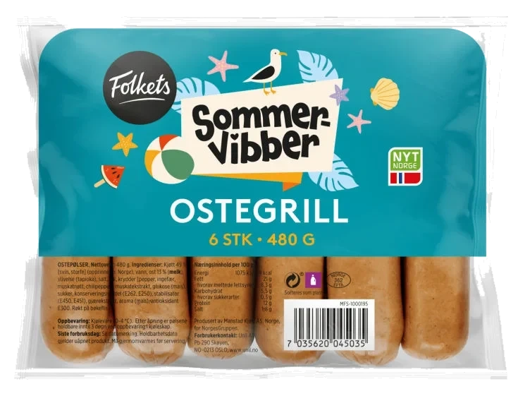 Ostegrill 480g Folkets