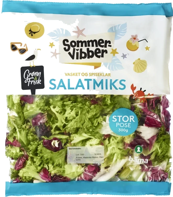 Salatmiks 300g Sommervibber