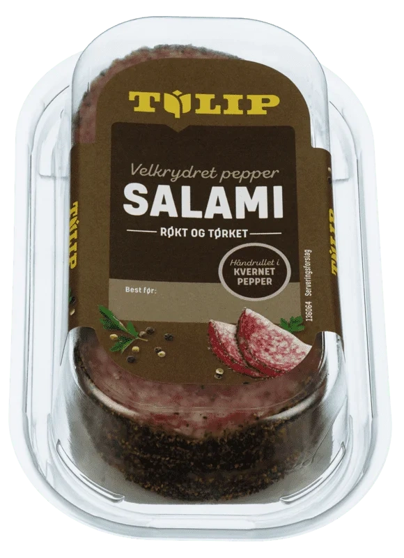 Peppersalami Dansk 125g Tulip