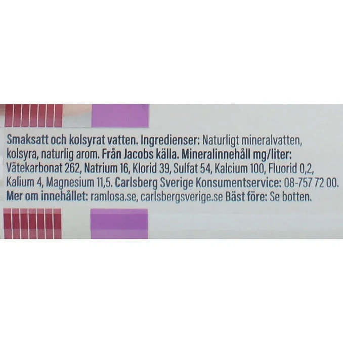 Ramlösa Svart Vinbär 20-pack