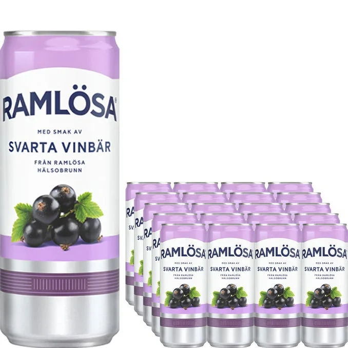 Ramlösa Svart Vinbär 20-pack
