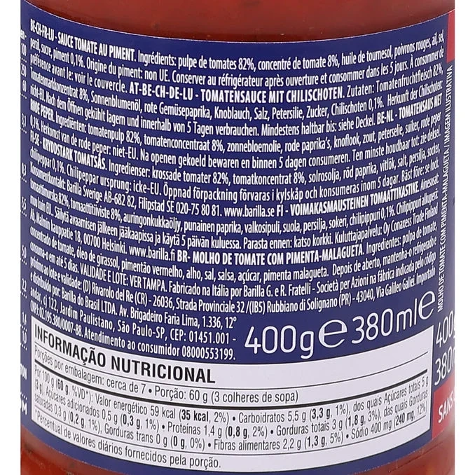 Pastasås Arrabbiata