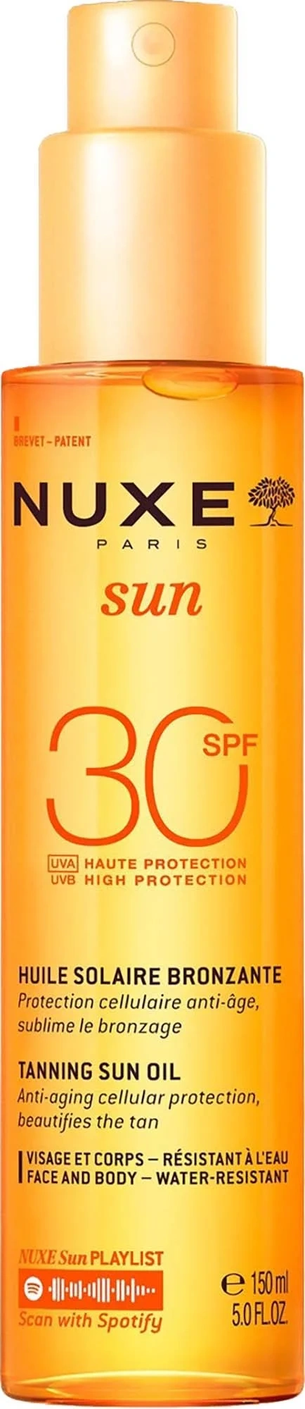NUXE Sun Oil Spray Face & Body SPF30 150 ml