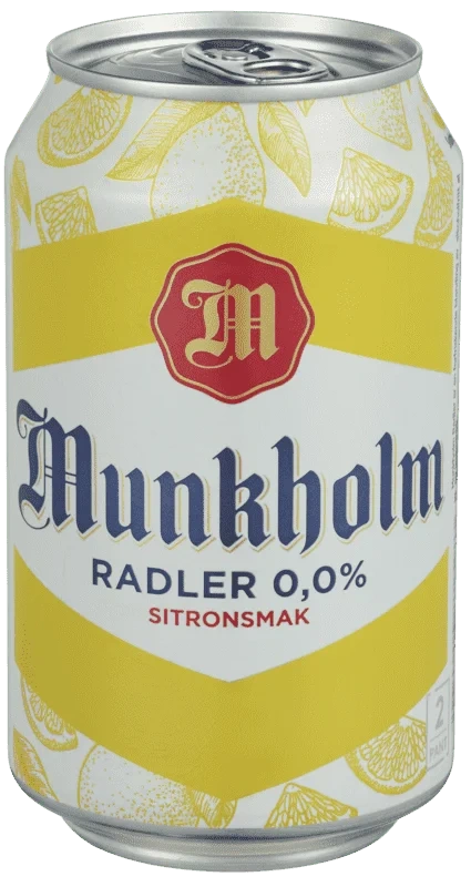 Munkholm Radler Sitron 0.33