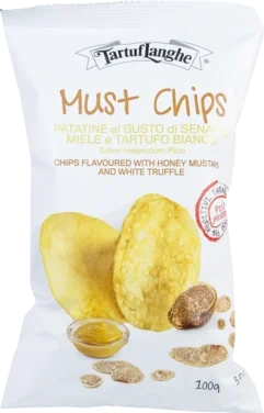 Must Chips 100g med Sennep Hvit Trøffel og Honning