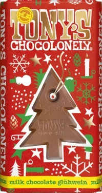 Tony's Chocolonely Melkesjokolade Gløgg 180g