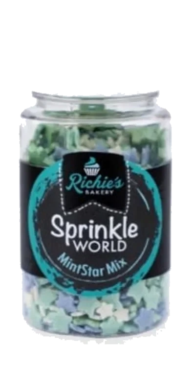 Strøssel Mint Star 60g Richie's Bakery
