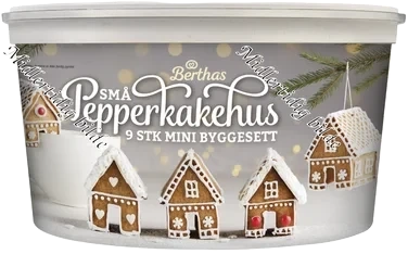 Små Pepperkakehus 320g Berthas
