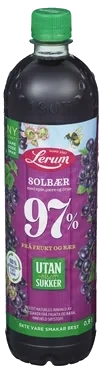 Solbærsaft Utan Tilsett Sukker 0.9l