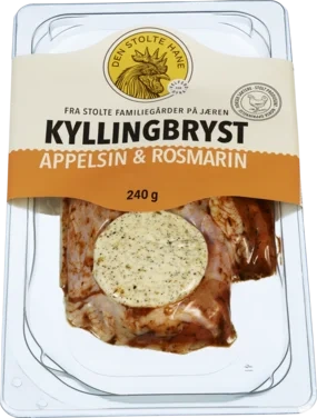 Dsh Kyllingbryst Appelsin & Rosmarin Sv 240g