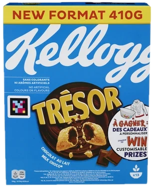 Kellogg's Tresor Milk Choco 410g