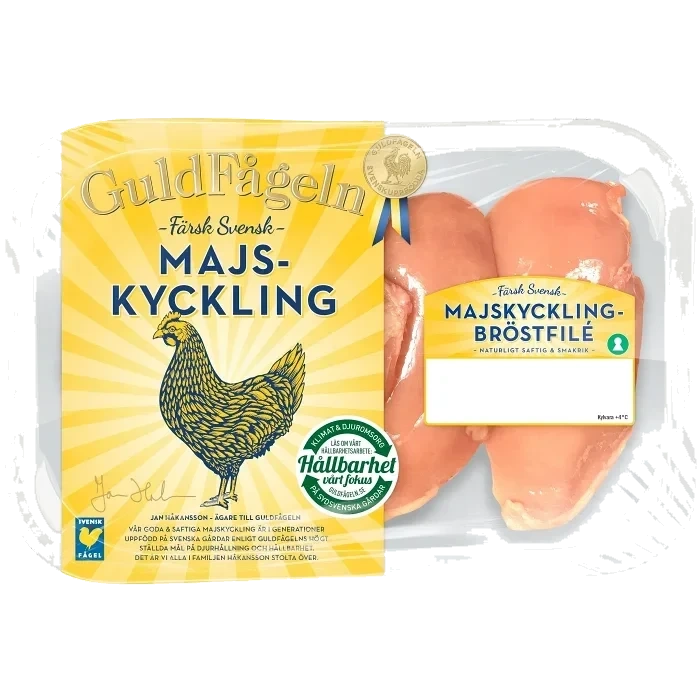 Majskyckling Färsk Bröstfilé ca 700g Guldfågeln