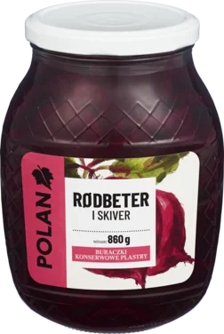 Polan Rødbeter i Skiver 860g