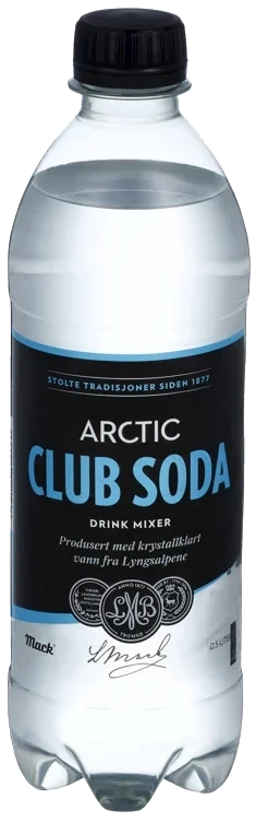 Club Soda 0,5l flaske Arctic