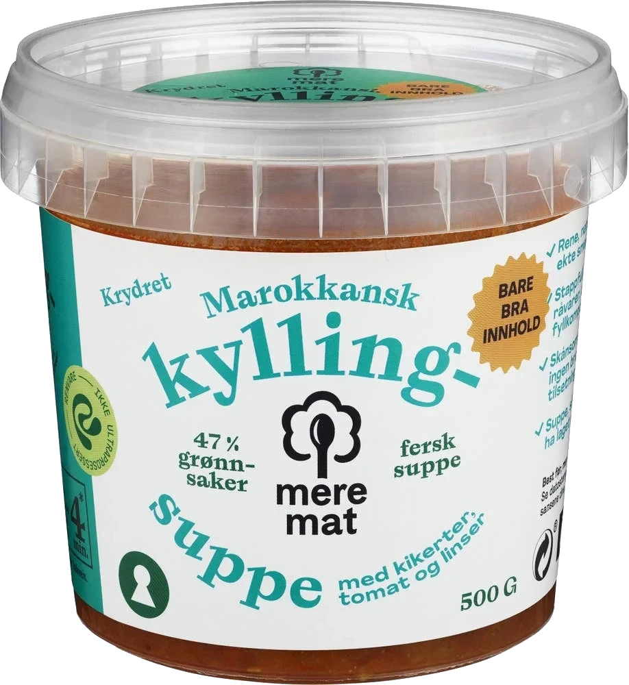 Marokkansk kyllingsuppe
