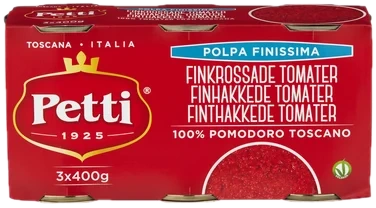 Petti Tomater Finhakkede 3x400g