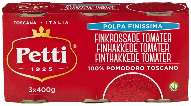 Petti Tomater Finhakkede 3x400g