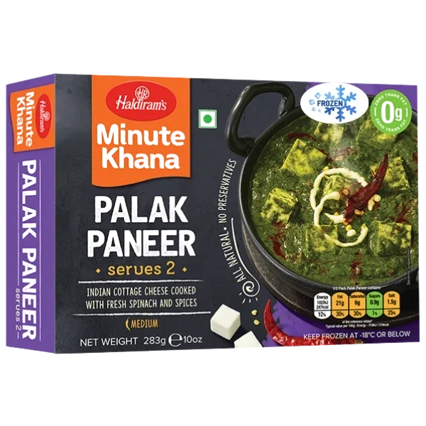 Palak Paneer Haldiram 283g