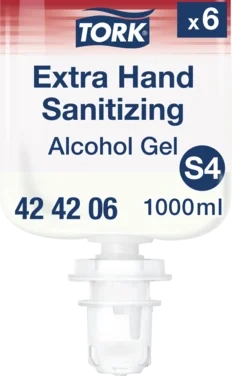 Tork Ekstra Hånddesinf Alkogel 1000ml S4