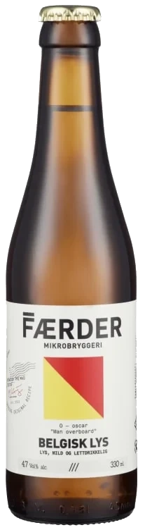 Færder Belgisk Lys 330ml 4.7% Vol.alk