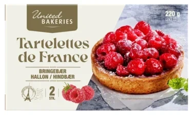 United Bakeries Fransk Hallontarte