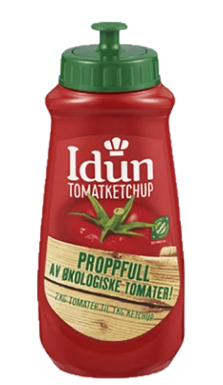 Idun Tomatketchup Økologisk 530g